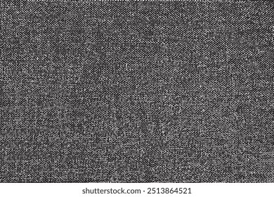 Textura de tecido, tela.  Ilustração vetorial. Fundo da superfície natural