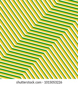 texture with yellow and green lines for decoration of restaurants and vegetarian products, vector