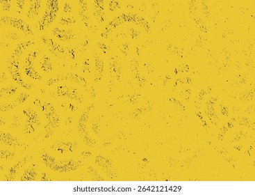 Texture of yellow wall background for office