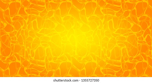 Texture of yellow water fluid. view from above. vector illustration background
