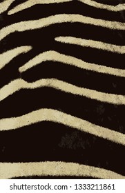 texture of zebra skin. Stylized Spotted Leopard Skin Background for Fashion, Print, Wallpaper, Fabric. Vector illustration. Fabric Printing