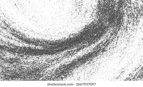 Um plano de fundo abstrato texturizado com um gradiente de manchas cinzas em uma superfície branca.