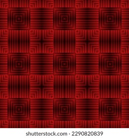 Textured abstract background in red combined with black