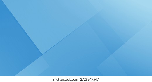 Diseño de fondo azul abstracto texturizado con capas de cuadrados de material transparente blanco texturizado.