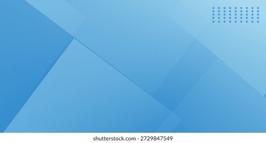 Diseño de fondo azul abstracto texturizado con capas de cuadrados de material transparente blanco texturizado.