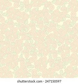 Textured  background with beige rose and space for text