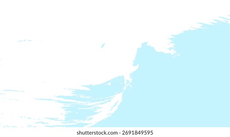 Un fondo texturizado presenta pinceladas en azul claro y blanco, creando un diseño dinámico y abstracto con Formas suaves y fluidas adecuadas para diversas aplicaciones artísticas