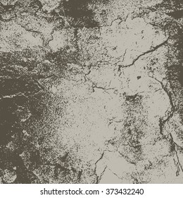 Textured background. Grunge texture in black and white. Vector template. Distress vector texture. Texture over any Object to Create Distressed Effect .