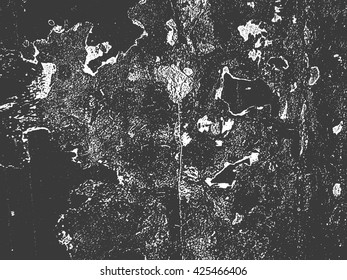 Textured background. Grunge texture in black and white. Vector template. Distressed Effect .