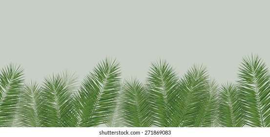 Textured background with leaf of palm