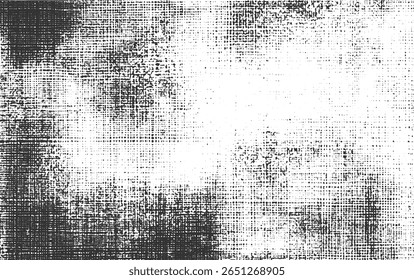A textured background with a mix of dark grey and white areas, featuring scattered dots and irregular shapes.