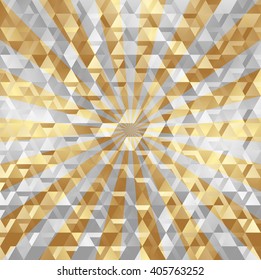 textured background with rays