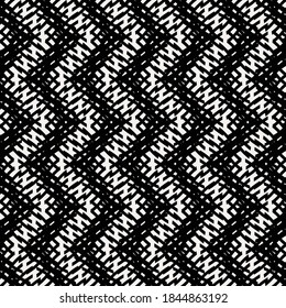 Textured background representing a few zigzags. Decorative graphics in black and white.