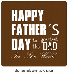 Textured background with text and a mustache for father's day celebrations