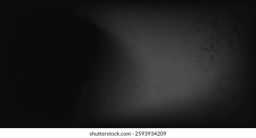 Textured black grunge background eps10