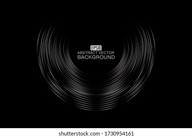 Fondo de textura de líneas abstractas de gradiente gris blanco y negro con textura.