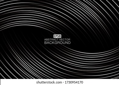 Texturierte schwarz-weiß Graustufen abstrakte Linien Textur Hintergrund.