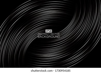 Fondo de textura de líneas abstractas de gradiente gris blanco y negro con textura.