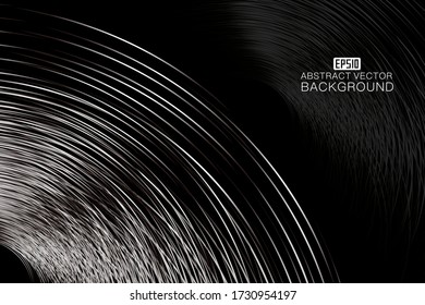 Textured black and white gray gradient abstract lines texture background.