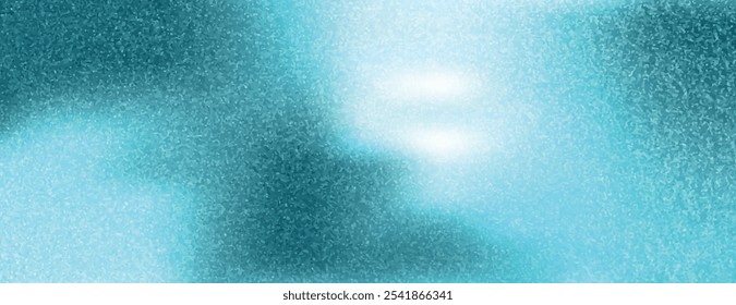 A textured blue background, with a soft, grainy style. The background features a blend of light and dark blue, creating a soothing background effect. Minimal grainy texture vector gradient background 