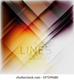 Textured blurred color wave background. Futuristic hi-tech modern business or technology design template