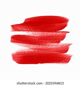 Textured bright red paint background vector. Perfect grunge design for logo and sale banner. 