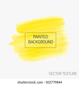 Textured brush painted watercolor background vector illustration. Abstract art design acrylic stroke backdrop. Perfect design for headline, logo and sale banner. 