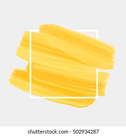 Watercolor Background Yellow Stock Vectors Images Vector Art