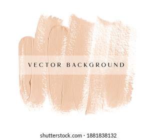 Textured brush stroke abstract art paint background. Grunge design banner vector.