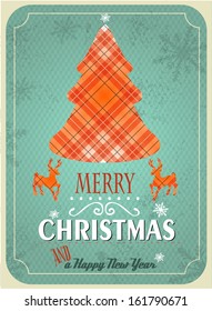 Textured Christmas tree