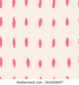 Los círculos texturados abstraen un patrón sin fisuras, ilustraciones vectoriales sobre fondo beige. Elementos geométricos dibujados a mano. Patrón mínimo y simple, excelente para la impresión textil o el papel envolvente.
