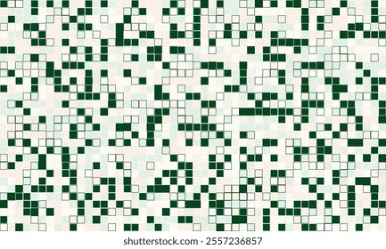 Textured cube pattern with colourful tiles and elegant symmetry. Ideal for graphic design projects, backgrounds, and trendy decorative material.