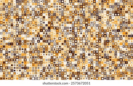 Textured cube pattern with colourful tiles and elegant symmetry. Ideal for graphic design projects, backgrounds, and trendy decorative material.