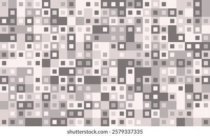 Textured cube pattern with colourful tiles and elegant symmetry. Ideal for graphic design projects, backgrounds, and trendy decorative material.