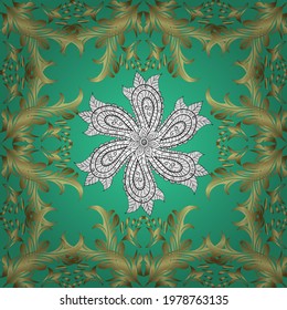 Textured curls. Openwork weaving delicate, nice background. Oriental style arabesques. Seamless. Brilliant lace, stylized flowers.