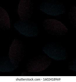 A textured dark black seamless vector pattern background.