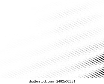 Textured dotted halftone pattern Vector illustration Pop art style. Pattern with small circles, dots, design element for web banners, posters, cards, wallpapers, backdrops, sites. Black and white 