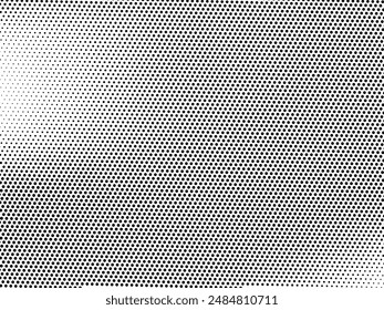 Textured dotted halftone pattern Vector illustration Pop art style. Pattern with small circles, dots, design element for web banners, posters, cards, wallpapers, backdrops, sites. Black and white 