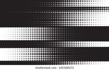 Textured dotted surface Halftone pattern Vector illustration Grunge backdrop with circles, dots, point. 