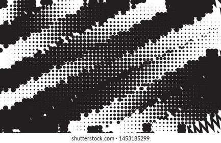 Textured dotted surface Halftone pattern Vector illustration Grunge backdrop with circles, dots, point. 