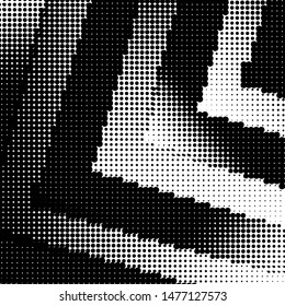 Textured dotted surface Halftone pattern Vector illustration Grunge backdrop with circles, dots, point. 