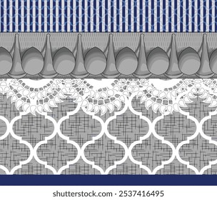 Textured, elegant patterns that elevate modern clothing designs, perfect for fashion-forward apparel.