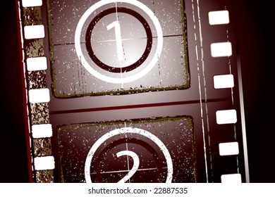 textured film strip