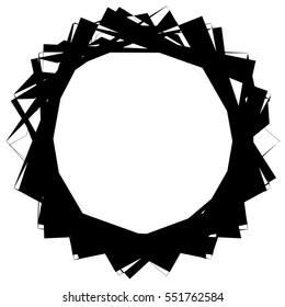 textured geometric element (black and white)