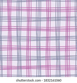 Textured gingham check overlapping stripe. Great for modern wallpaper, backgrounds, invitations, packaging design projects. Surface pattern design.