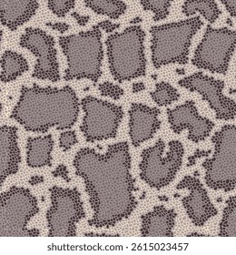 Textured Giraffe Skin Seamless Pattern for Textile Print on Fabric for fashion print