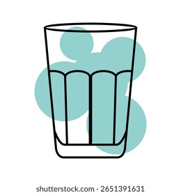 Textured Glass for Cold Beverages