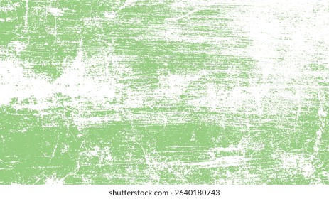Textured green grunge background with scratches and aged overlay for design projects and digital media applications