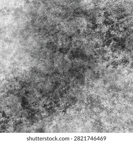 Textured grey cement background with mottled distressed pattern and subtle vintage grain providing an empty blank canvas for contemporary graphic layouts