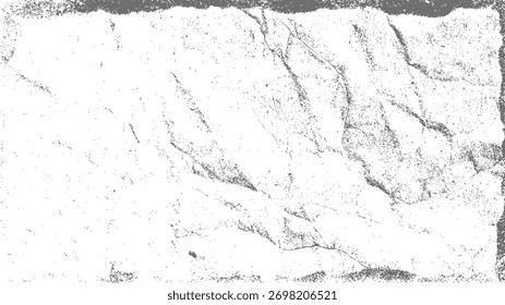 Fundo abstrato texturizado cinza e branco com detalhes de superfície rachada áspera e manchas espalhadas